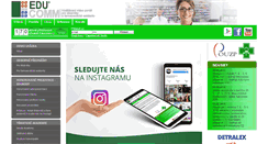 Desktop Screenshot of educomm.cz